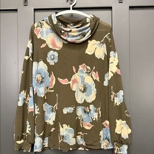 Andrew Floral Print Long Sleeve Top